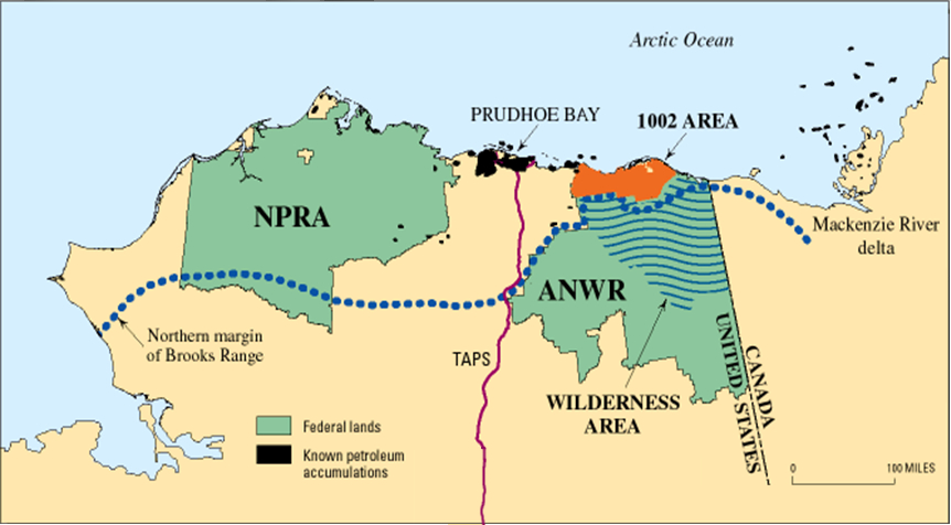 Anwr Alaska Map