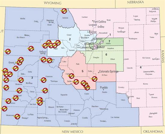 "Off Limits" signs = Land Designated Wilderness Area Under H.R. 4289